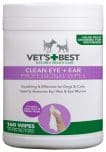 Vets Best Clean Ear/Eye Wipes